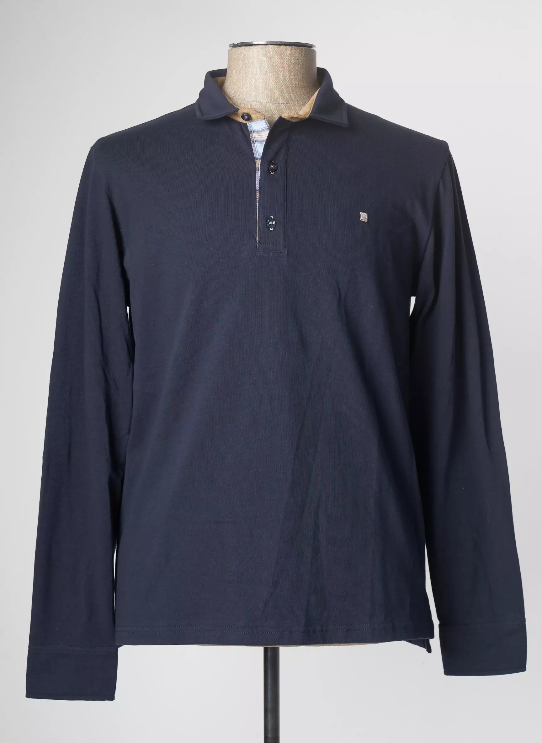 Yellow Skin Polos Femme couleur bleu