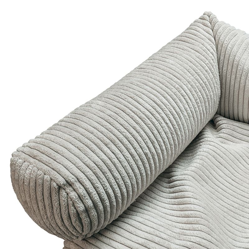 Designed by Lotte Couchkissen Ribbed, hellgrau