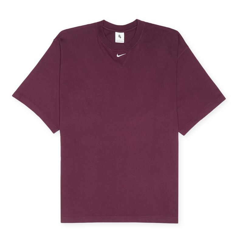 NIKE Solo Swoosh T-Shirt night maroon/white