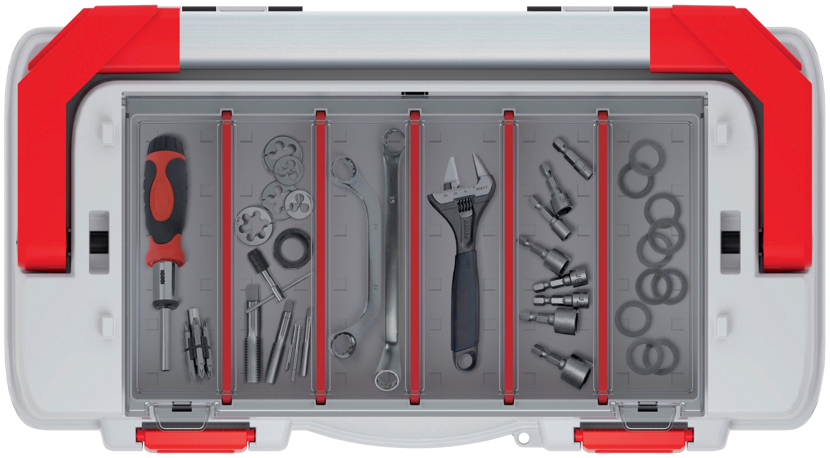 Prosperplast Werkzeugbox EVO, 47,6 x 26 x 25,6 cm