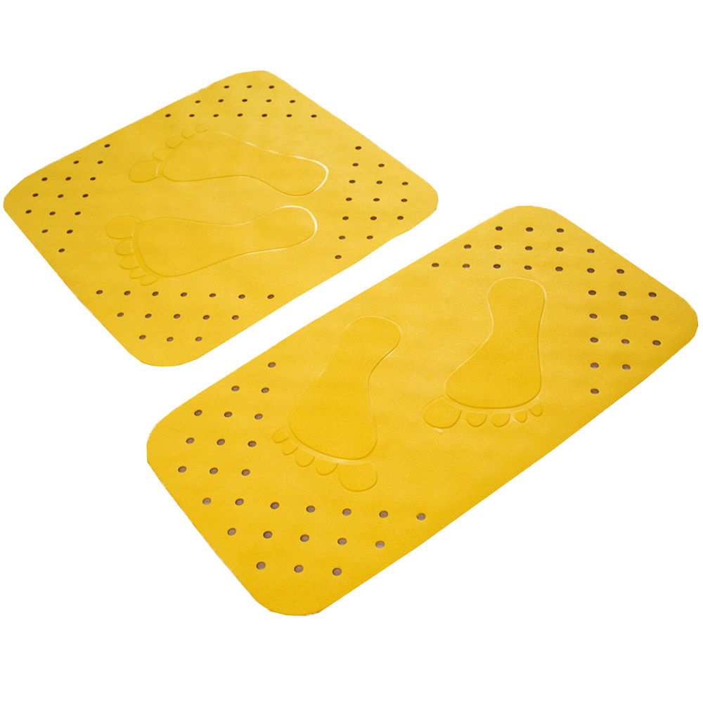 Ridder Badewanneneinlage Tecno ca. 38x89 cm, gelb, 100% TPE