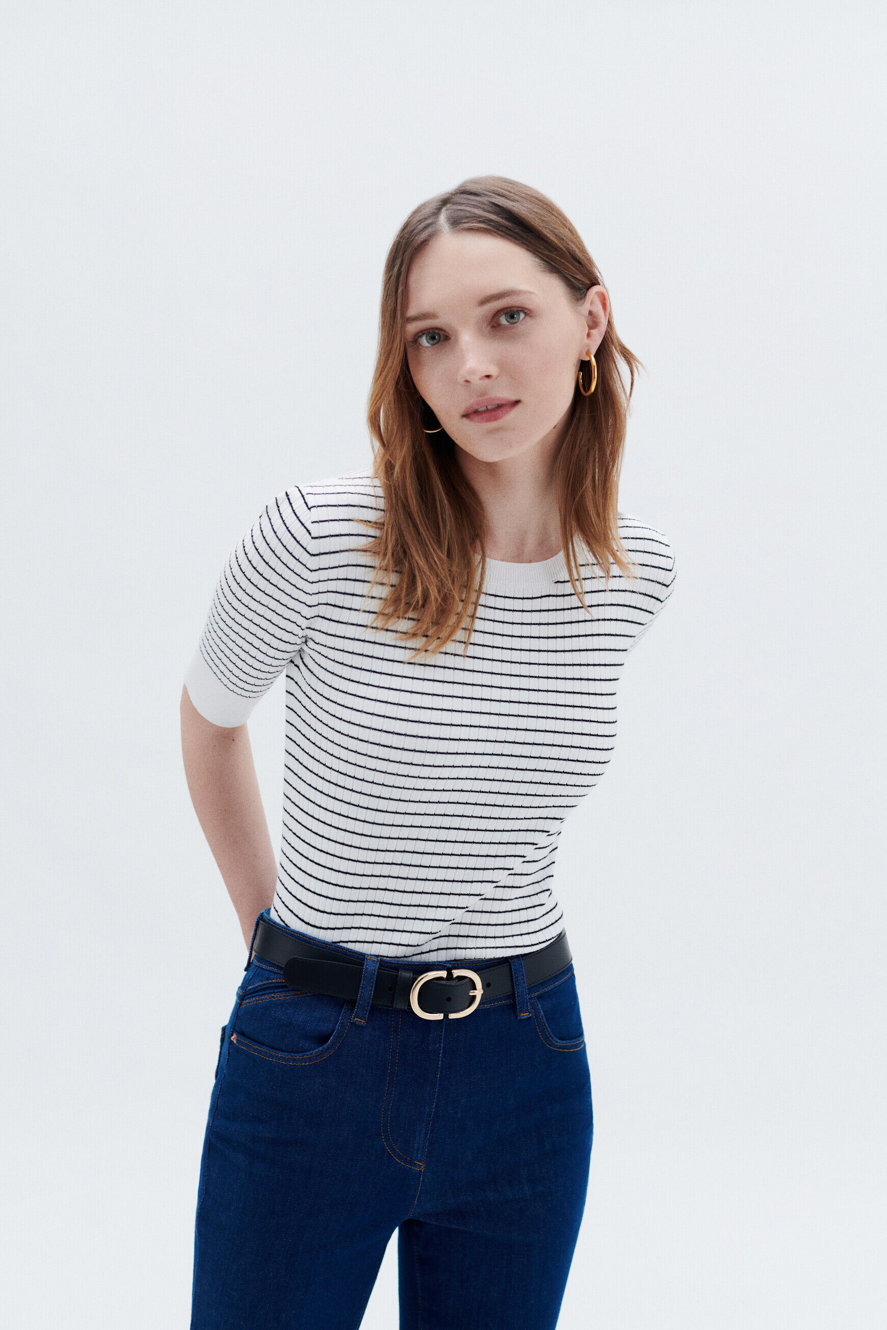Pull mdelphy blanc femme