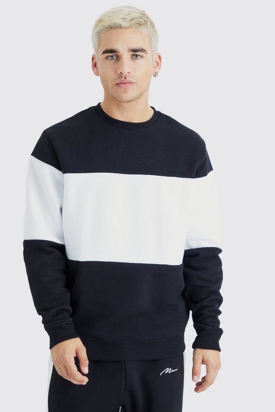 Colour Block Sweater