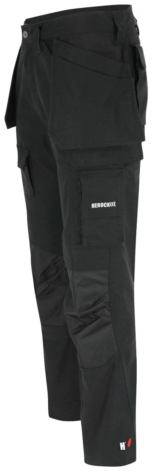 Herock Arbeitshose HEROCLES (Coolmax® Technologie) Multi-pocket, Stretch, sehr robust, feste Nageltaschen