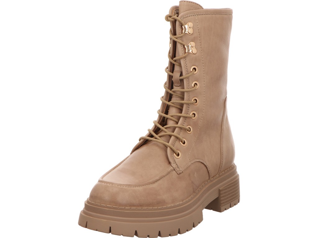 REGARDE LE CIEL Stiefeletten taupe Schnürstiefel Boot Damen Taupe Blazey 06