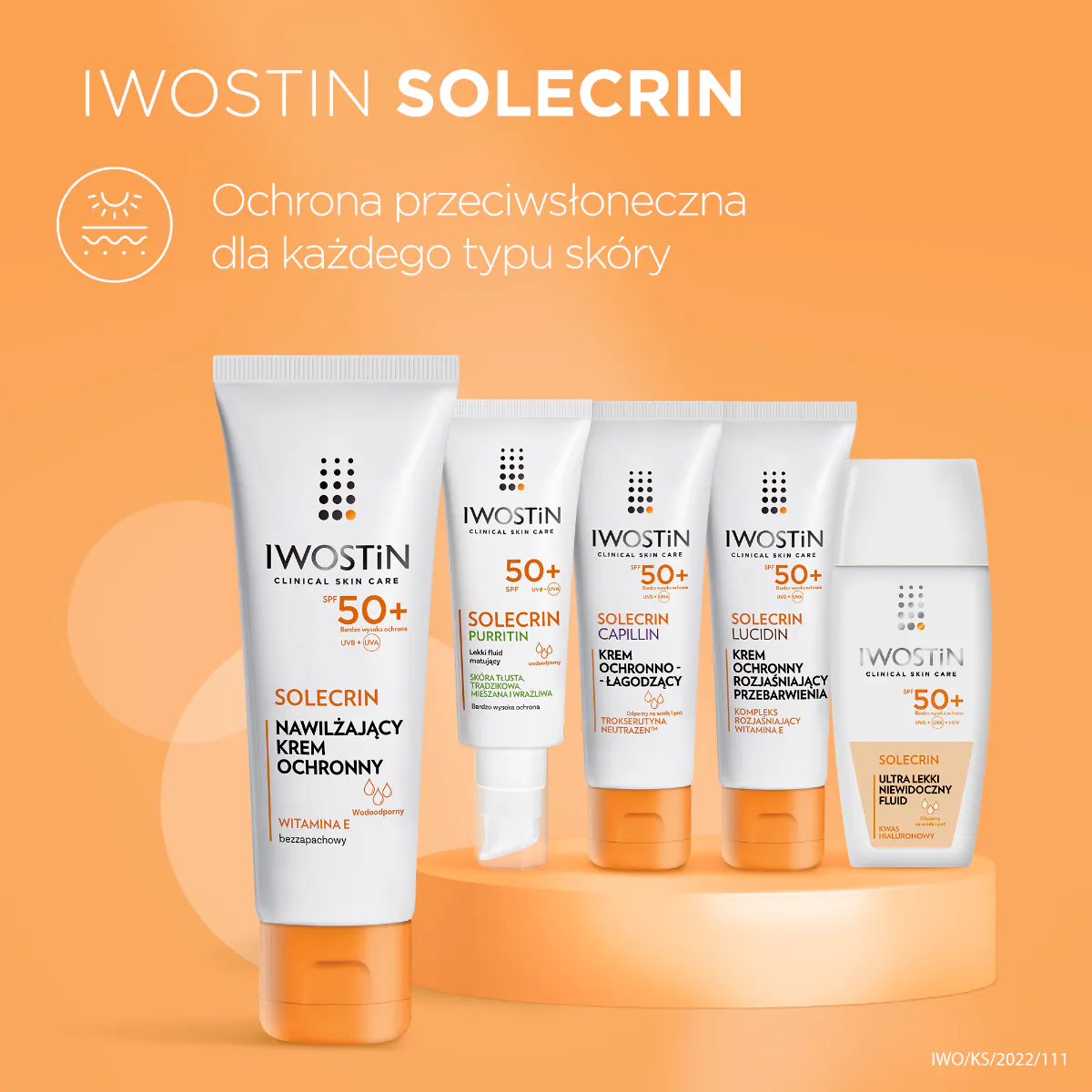 Iwostin Solecrin beschermende crème SPF 50+