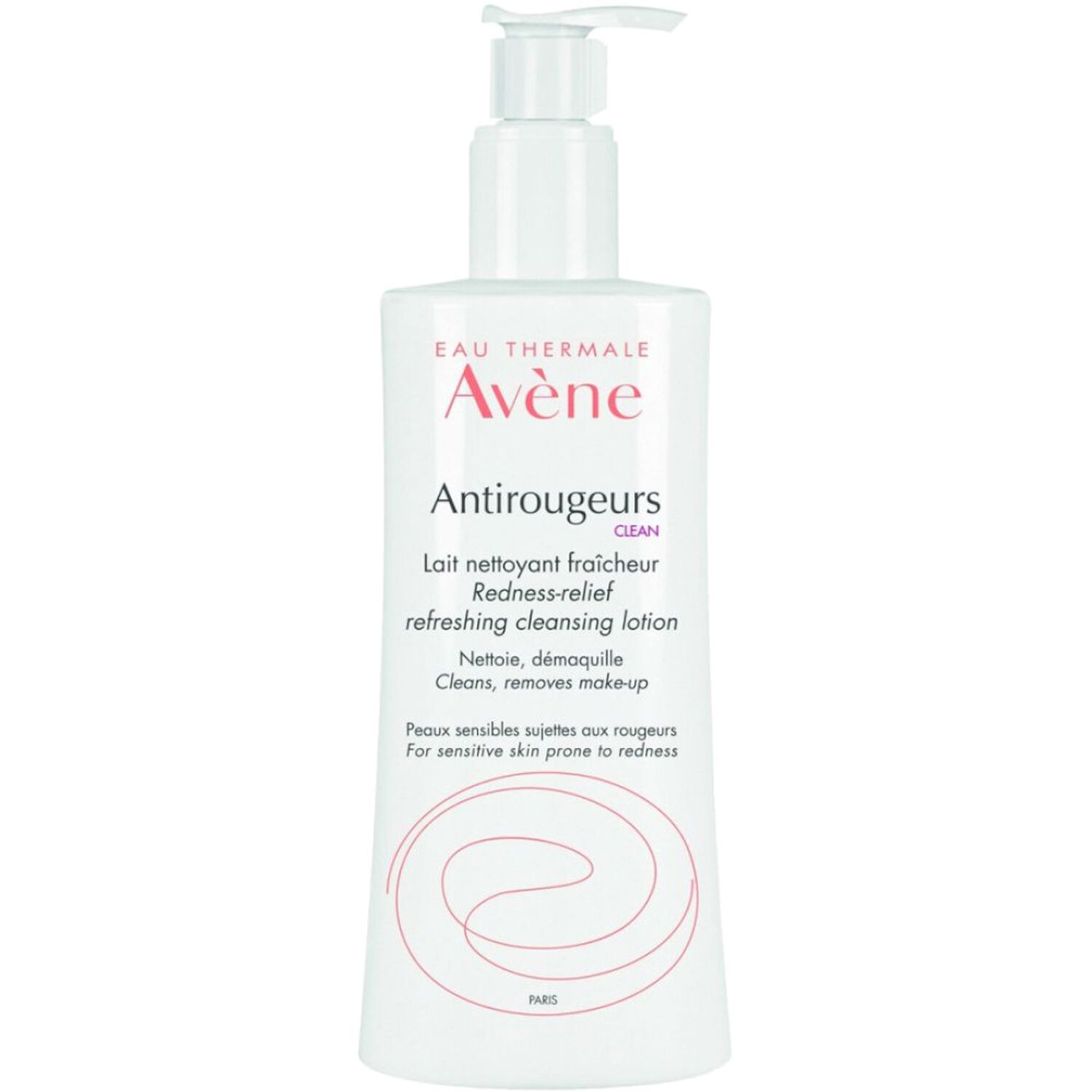 Eau Thermale Avène Antirougeurs Lait Nettoyant Fraîcheur 400 ml