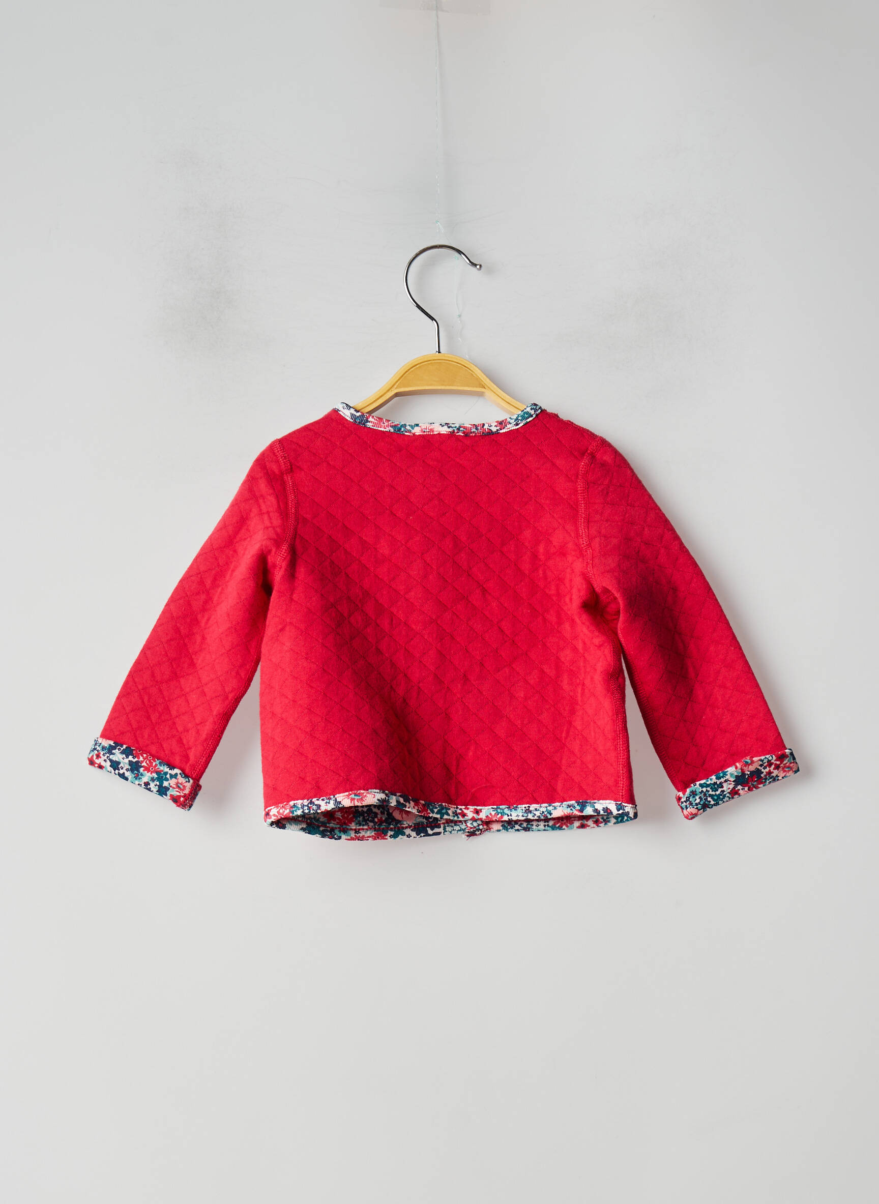 Sergent Major Vestecasual Fille couleur rouge