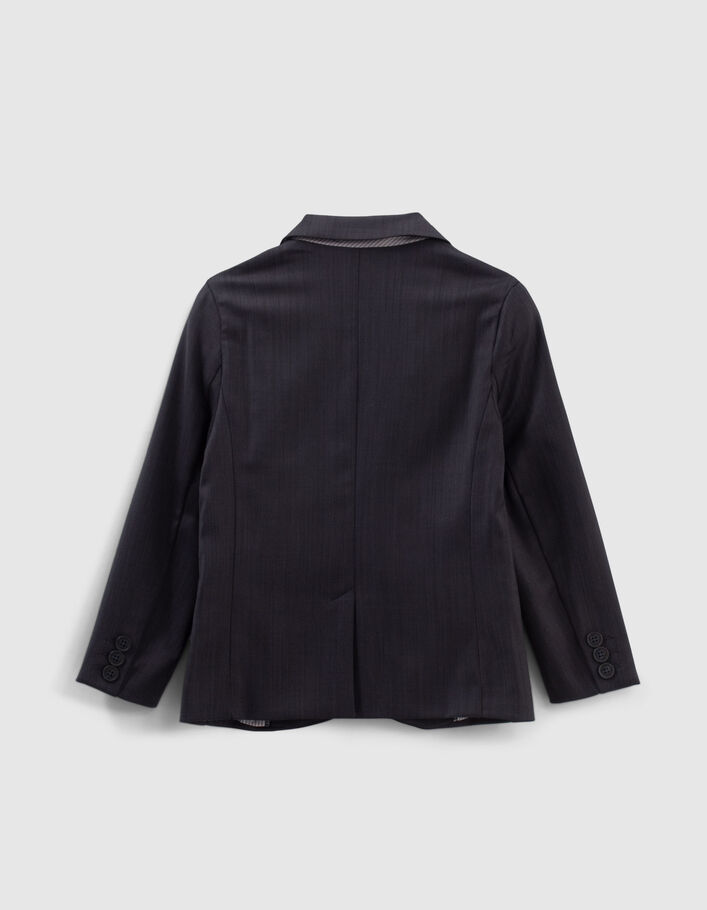 Veste de costume marine faux-uni garçon
