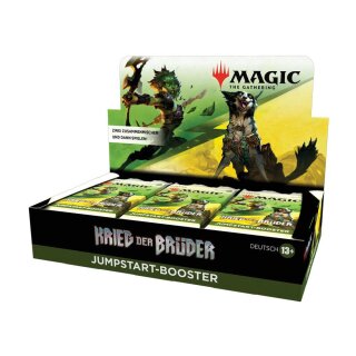 Magic the Gathering: Krieg der Brüder Jumpstart Booster Display (18) (DE)