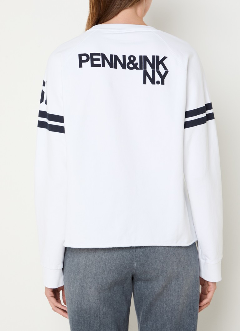 Pull Penn & Ink avec logo et broderie
