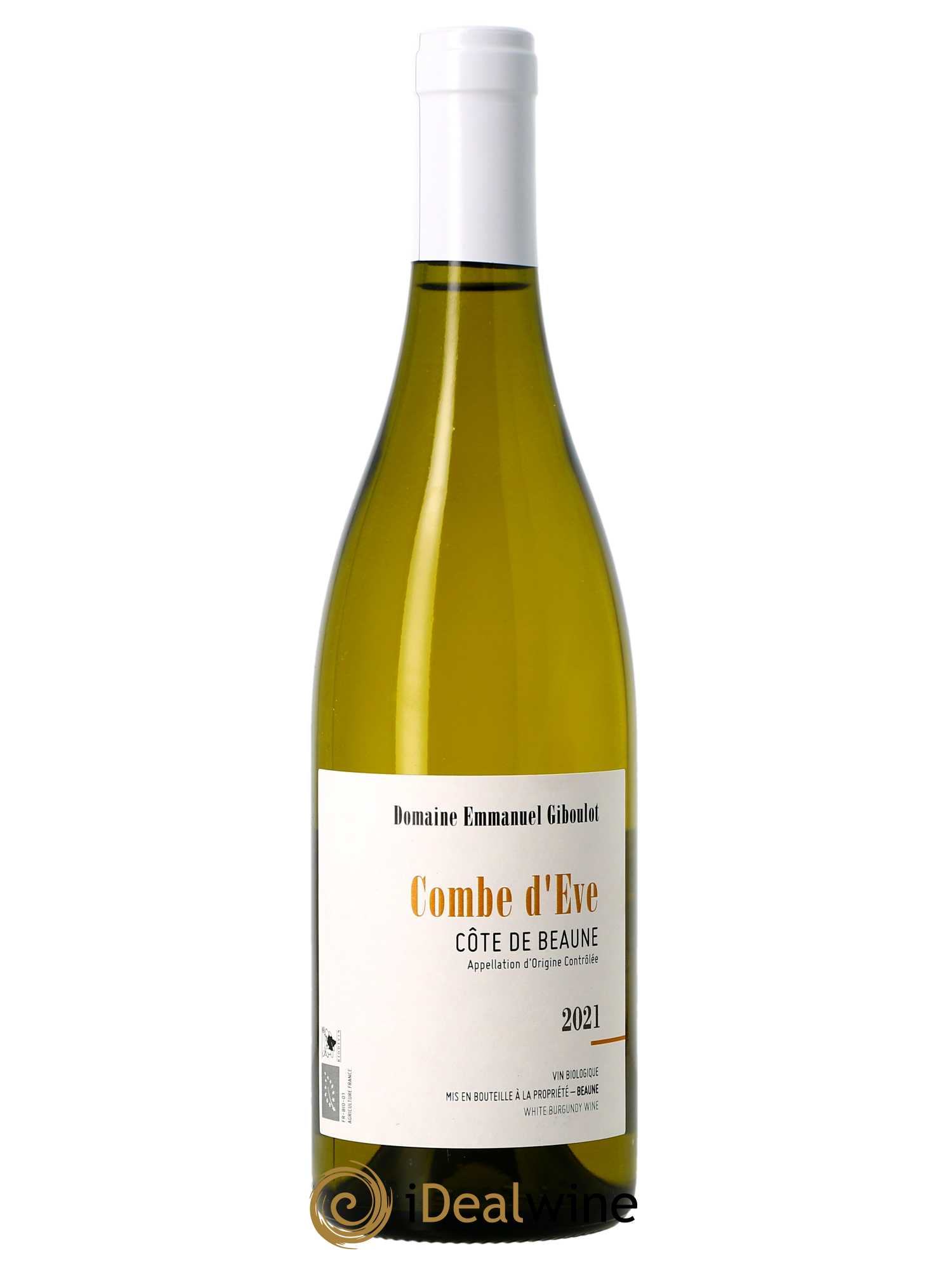 Côte de Beaune Combe d'Eve Emmanuel Giboulot (Domaine)  2021 - Lot de 1 Bouteille