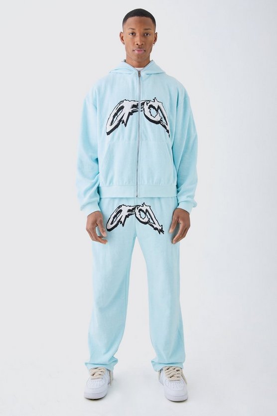 Kastiger Oversize Official Frottee Hoodie