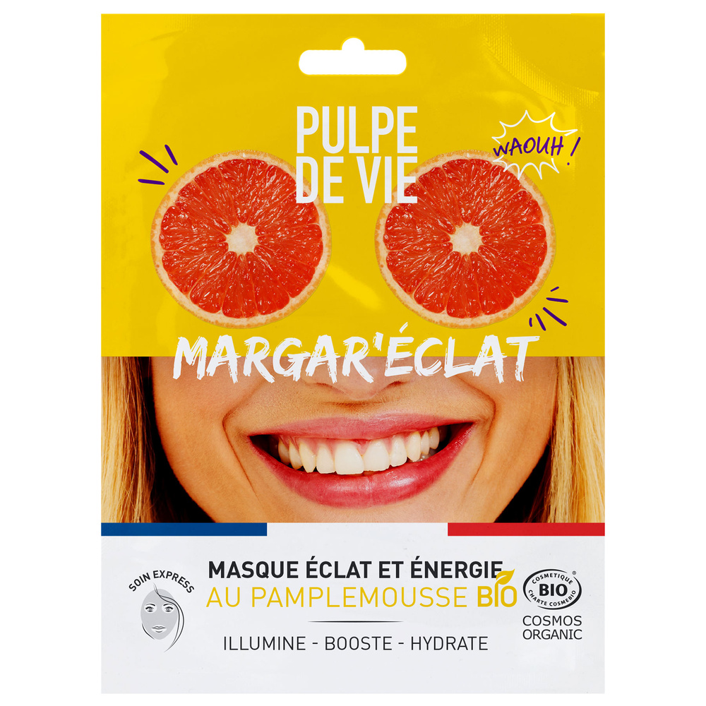 pulpe de vie MARGAR'ECLAT MASQUE TISSU ECLAT
