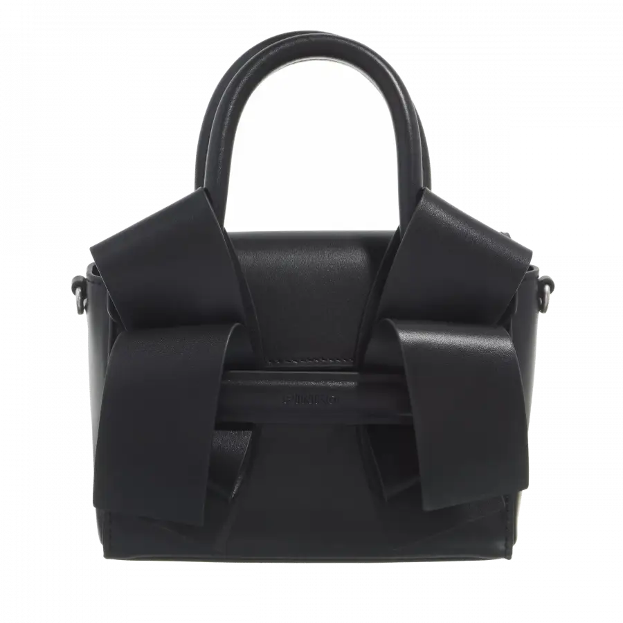 Pinko - Pinko Shoulder Bags Leder Black - schwarz