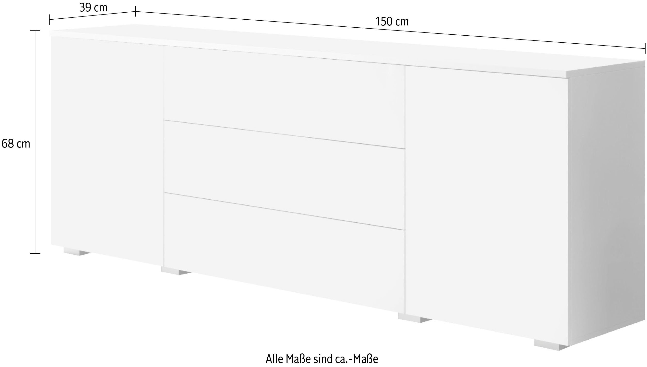 INOSIGN Sideboard PARIS, Breite 150 cm