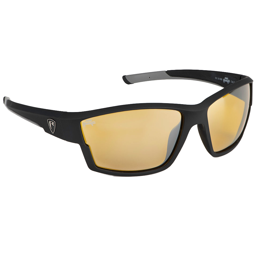 Fox Rage Sonnenbrille Eyewear (mattschw. Rahmen, bernsteinf. Gläser)