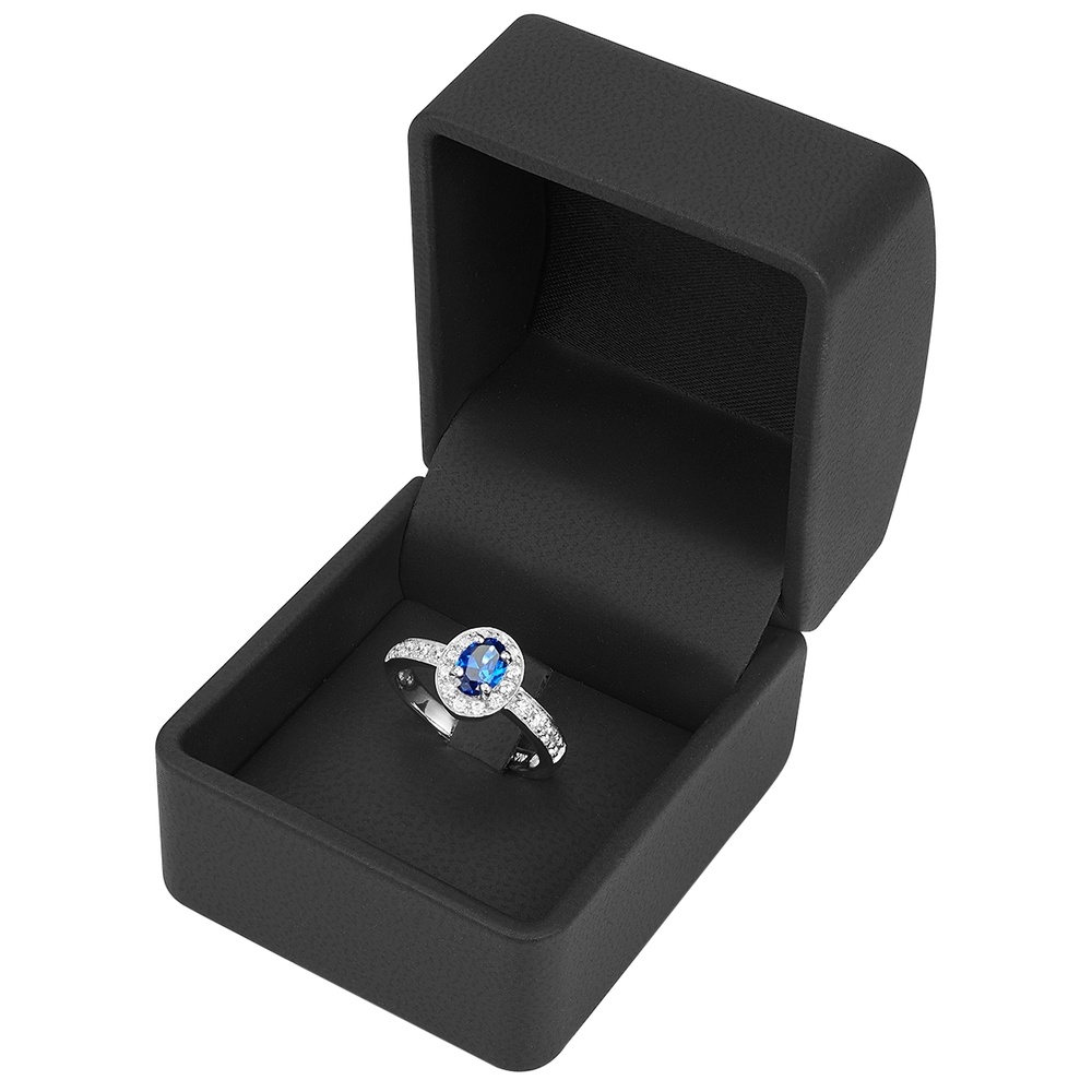 Trilani Bague en argent Argent sterling Oxyde de zirconium (CZ) en Argent Bague