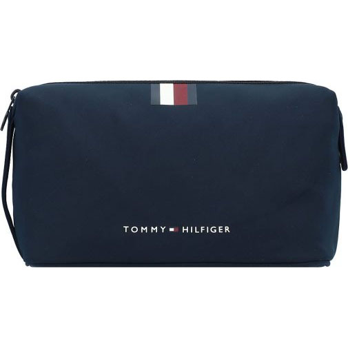 TOMMY HILFIGER TH SKYLINE STRIPE Kulturbeutel 24 cm