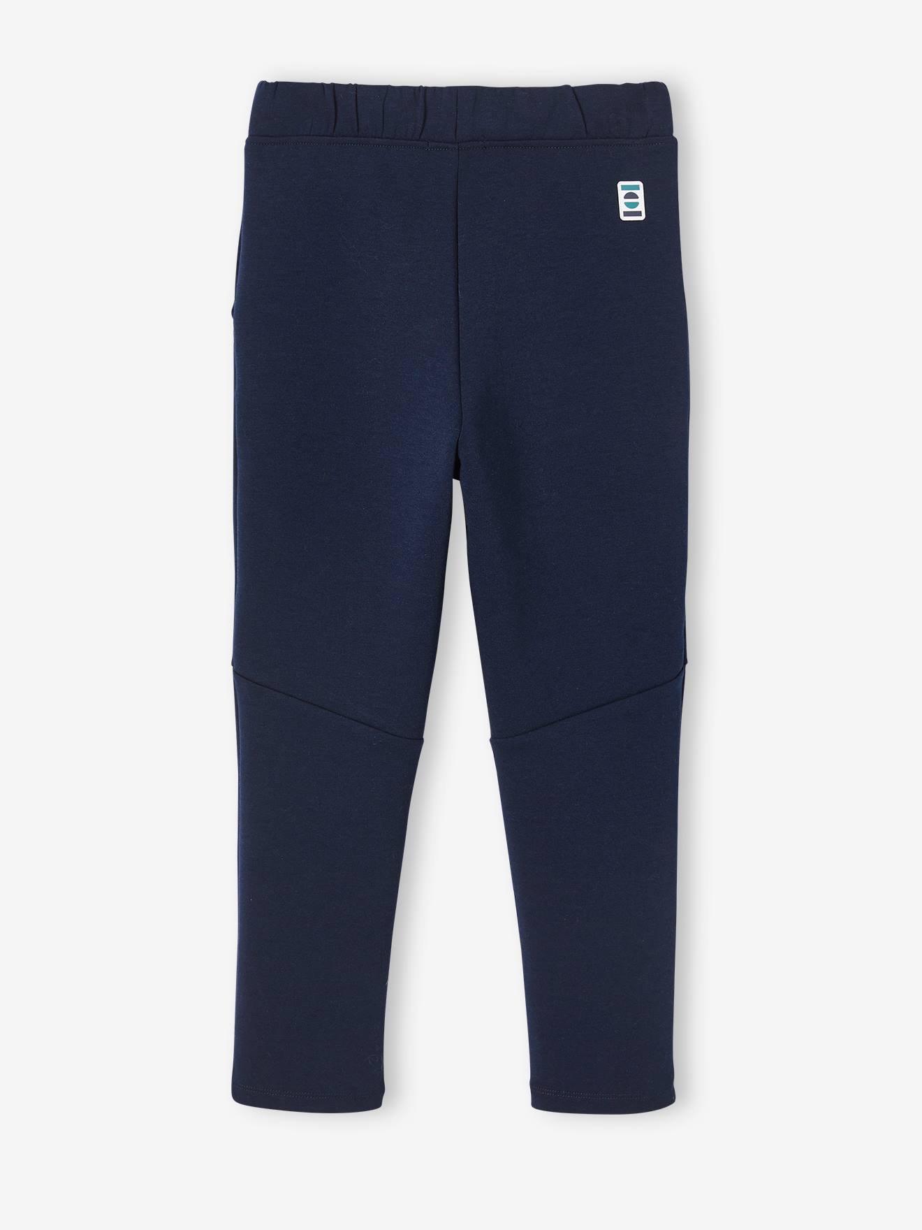 Pantalon jogging foot garçon encre