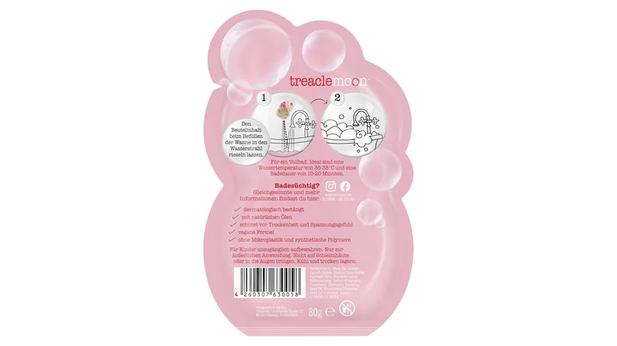 treaclemoon Badeschaum weekend feeling 80 g