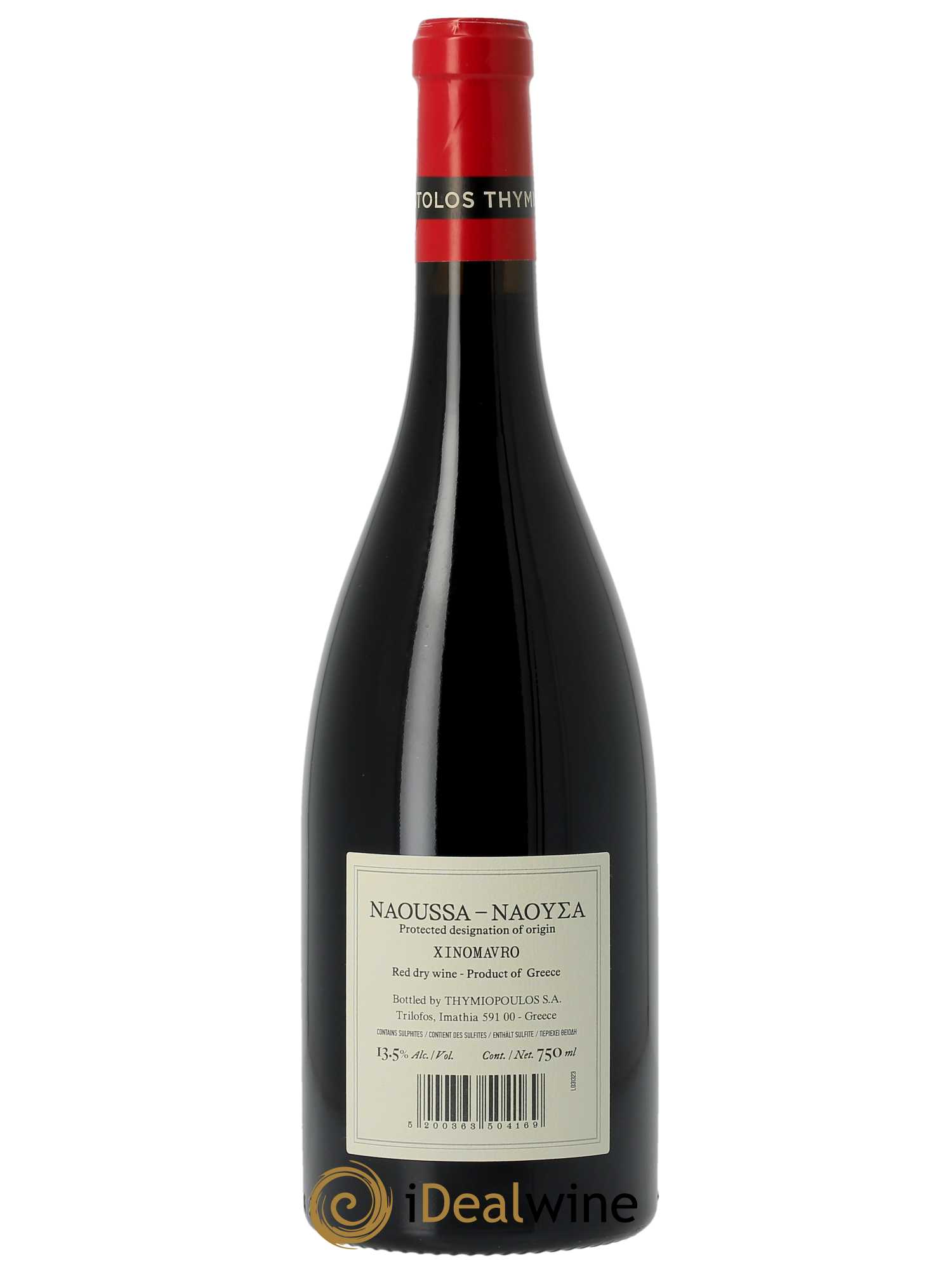 Naoussa Thymiopoulos Terre et Ciel  2021 - Lot de 1 Bouteille