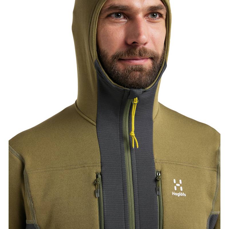 Haglöfs Roc Nordic Mid Hood Fleecejacke Herren