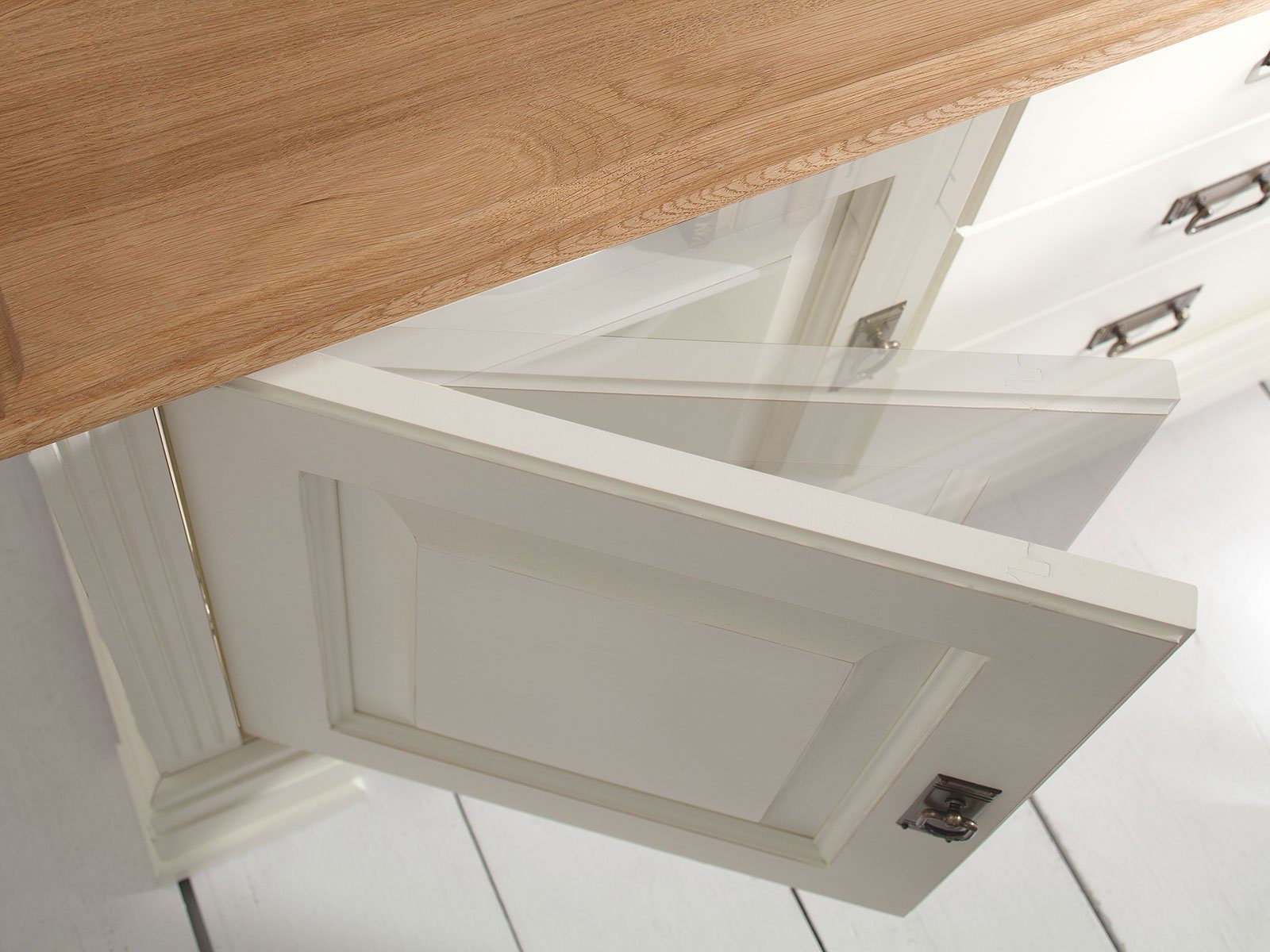 Casamia Barschrank Barschrank Novara 3-trg 1 Klappe 2 Schub. Pinie Nordica weiß Wildeiche