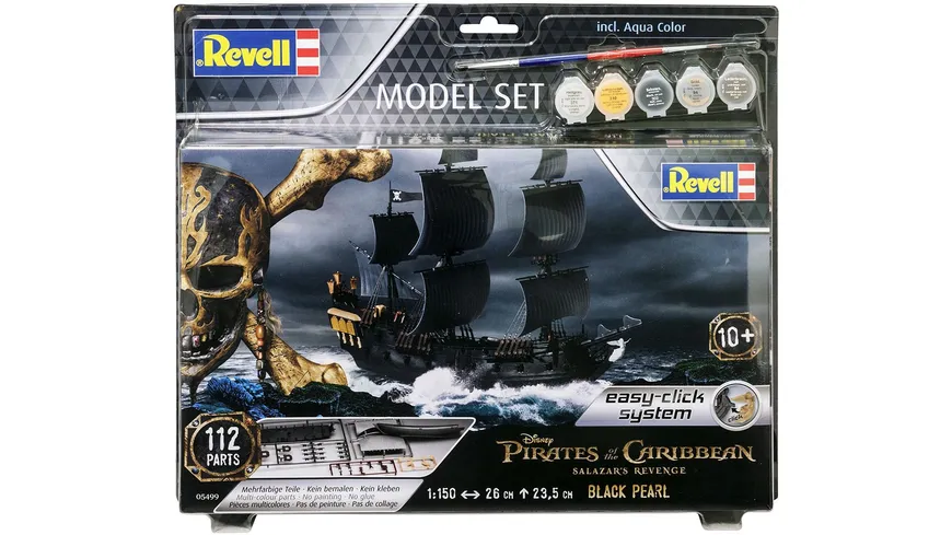 Revell 65499 - Modelset Piratenschiff Black Pearl