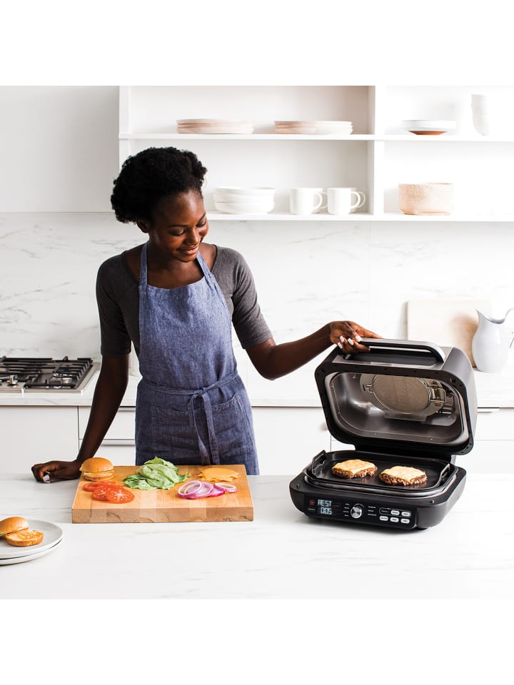 NINJA Elektrogrill Foodi MAX PRO AG651EU in silber günstig kaufen onesize