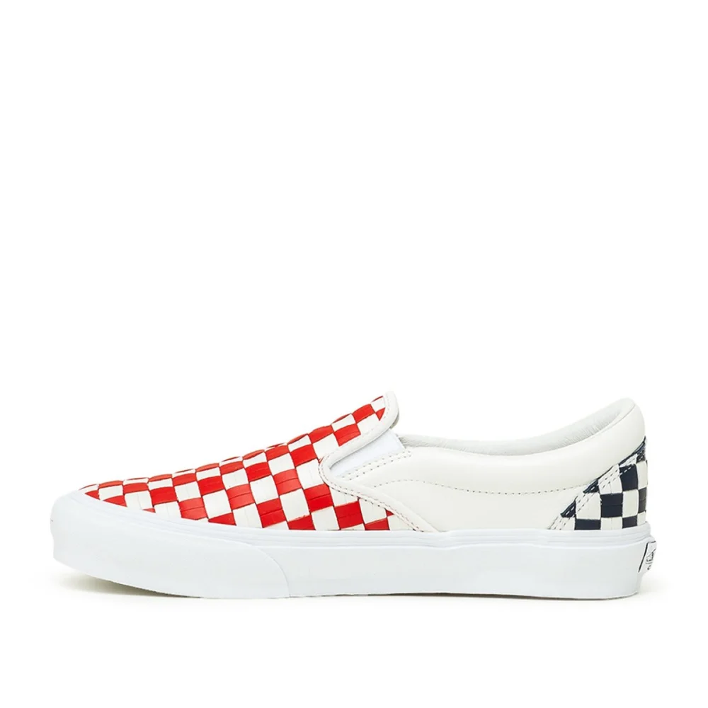 Vans OG Slip On Leather Woven LX VN0A5JJ19JD1 / weiss
