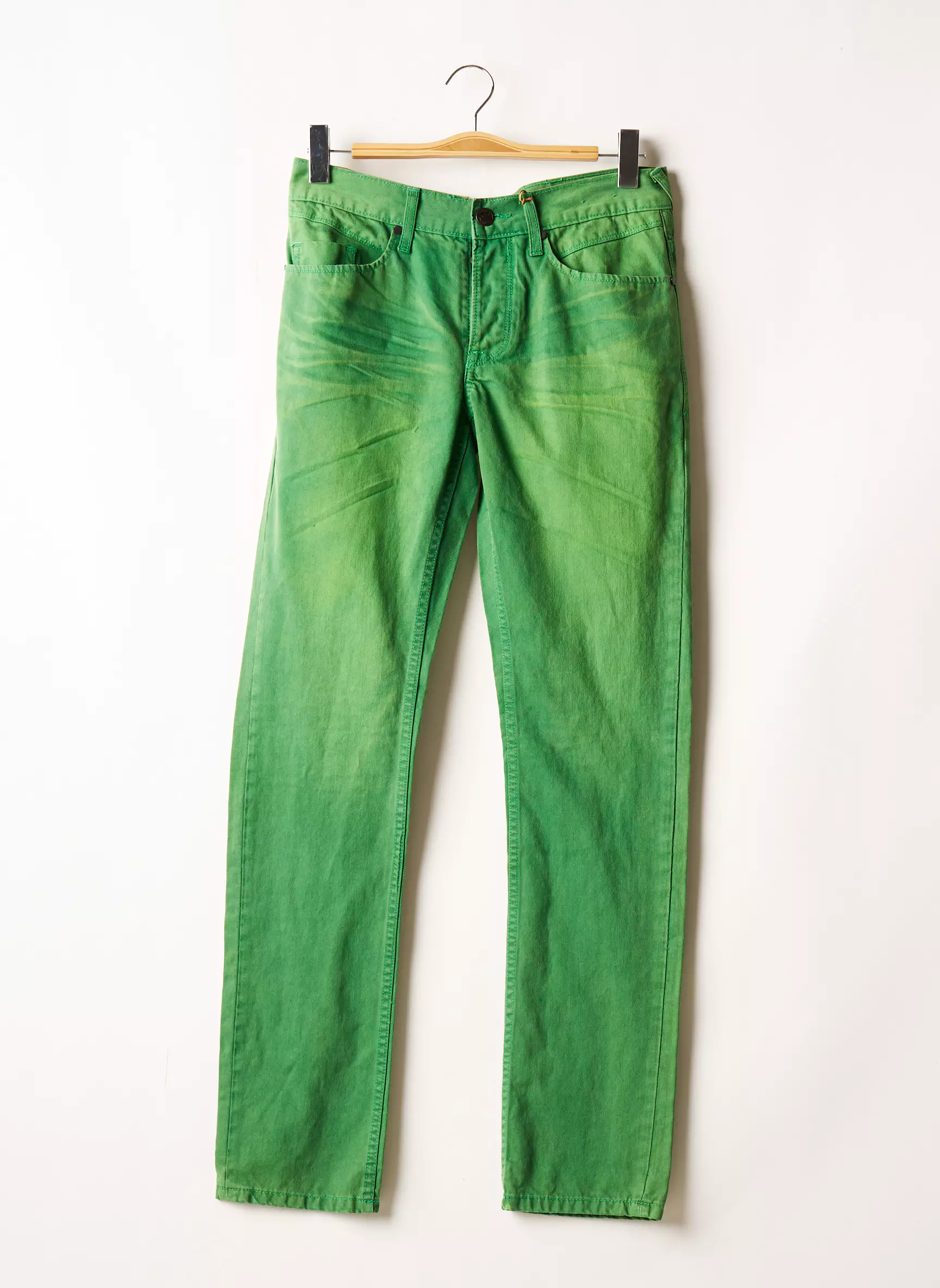 Petrol Industries Jeans Coupe Droite Homme couleur vert