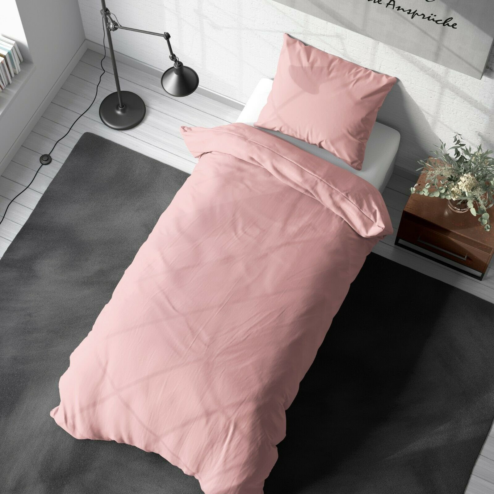 Bettwäsche Bettwäsche Bettgarnitur 135x200 155x220 200x200 Mikrofaser 2tlg, TRENDBUY24, 2 teilig