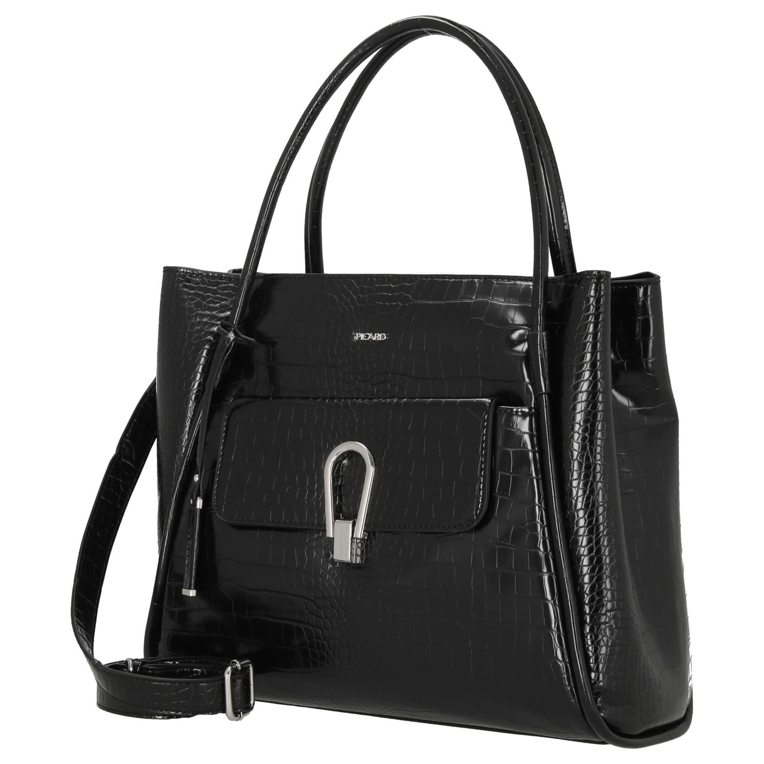 Croco - Henkeltasche Synthetik