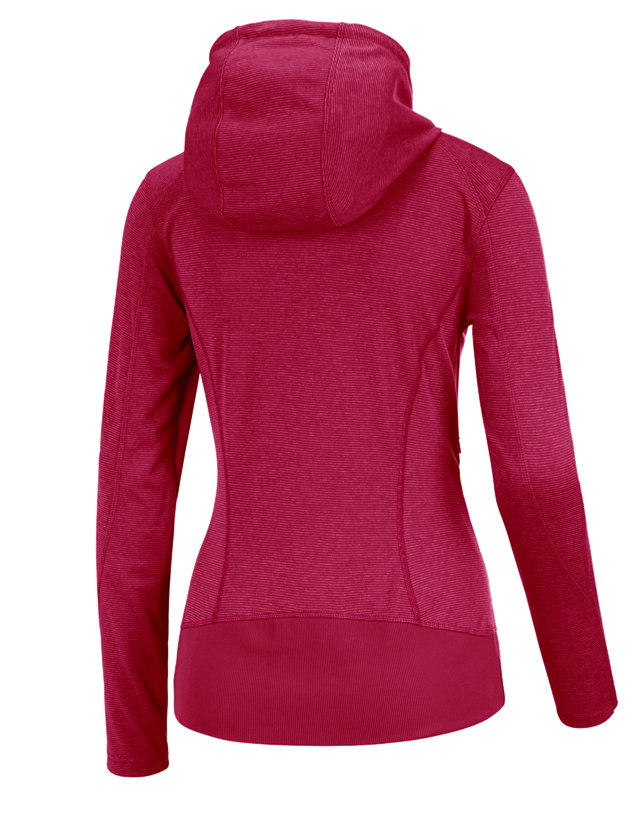 e.s. Funktions Kapuzenjacke stripe, Damen