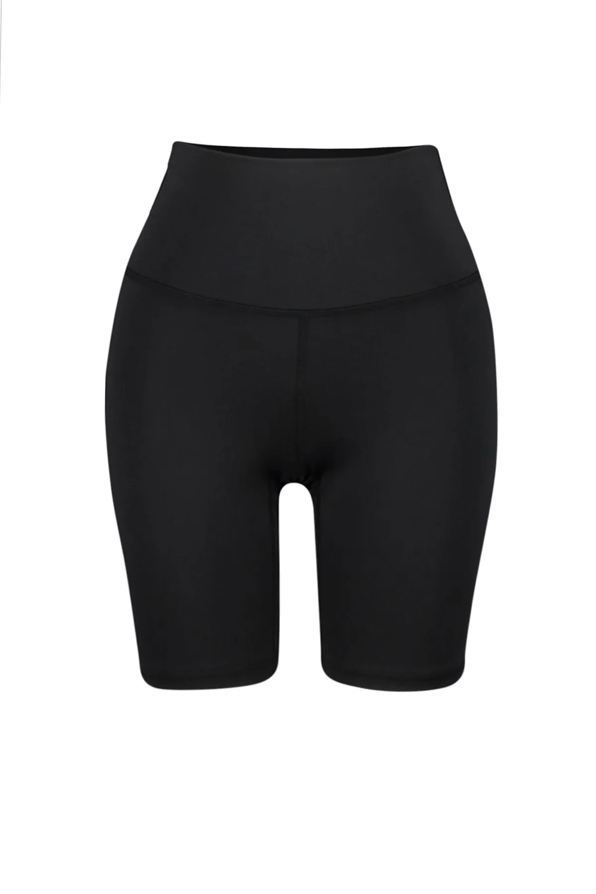 Trendyol Collection  Schwarze gestrickte Sport-Leggings mit Geruchshemmung für Radfahrer/Biker/kurze Radfahrer THMSS23TY00040