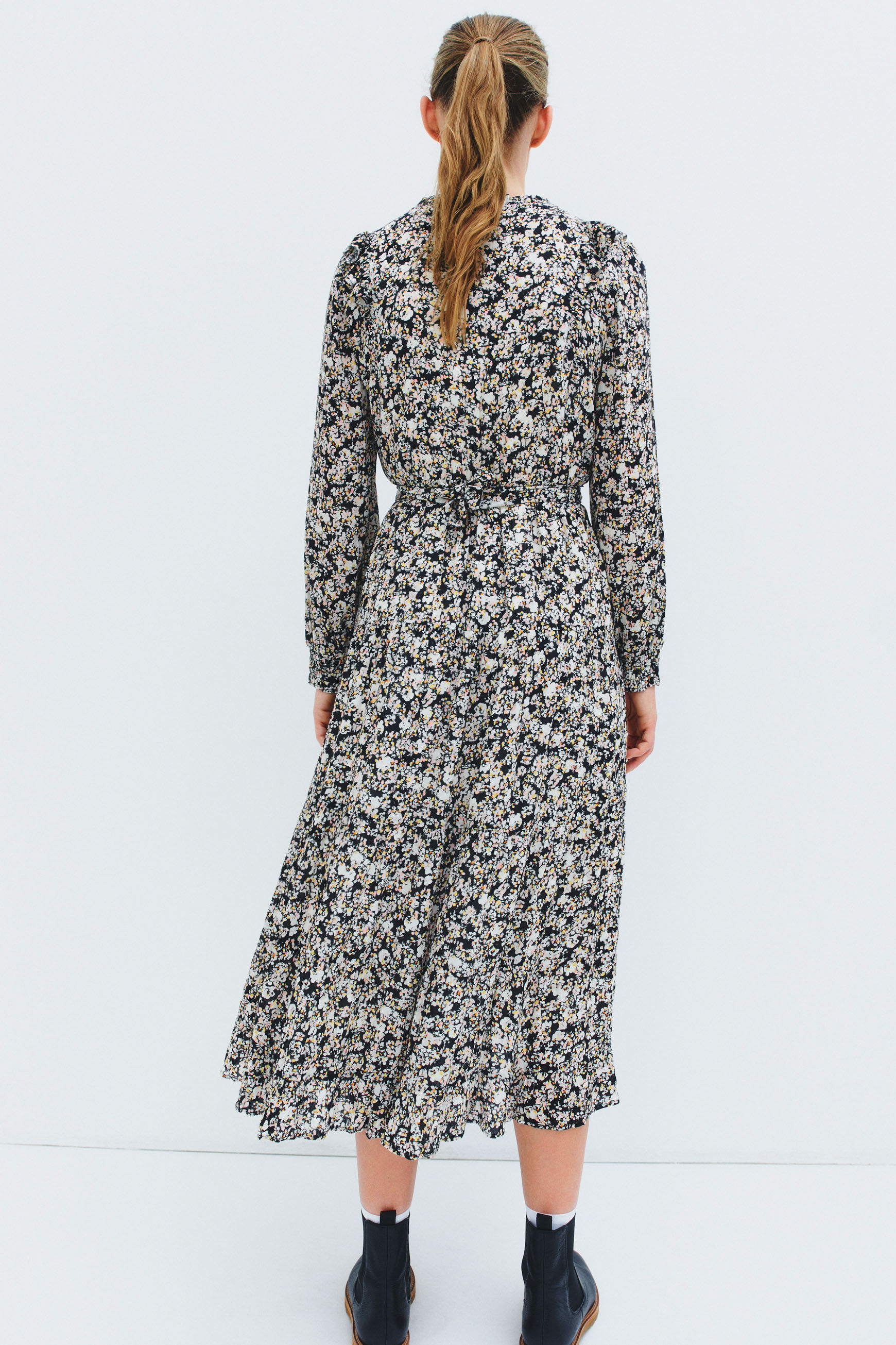robe gala noir femme