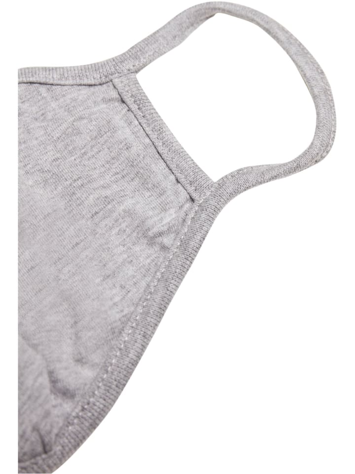 Mister Tee Mister Tee Gesichtsmasken in heather grey günstig kaufen onesize