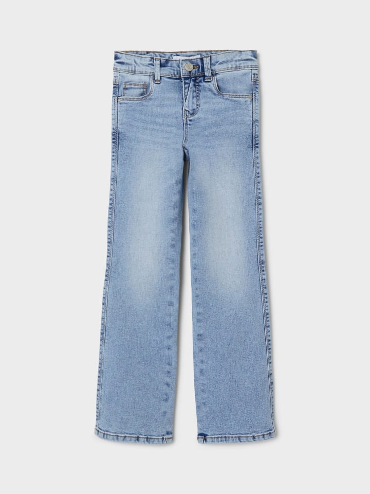 name it Bootcut Jeanshose in light blue denim günstig kaufen