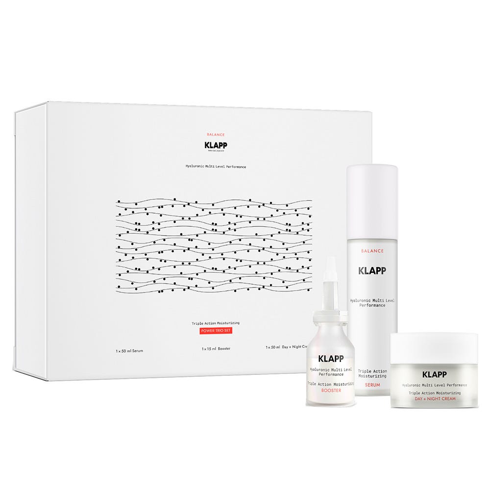 Klapp Triple Action Moisturizing Power Trio Set