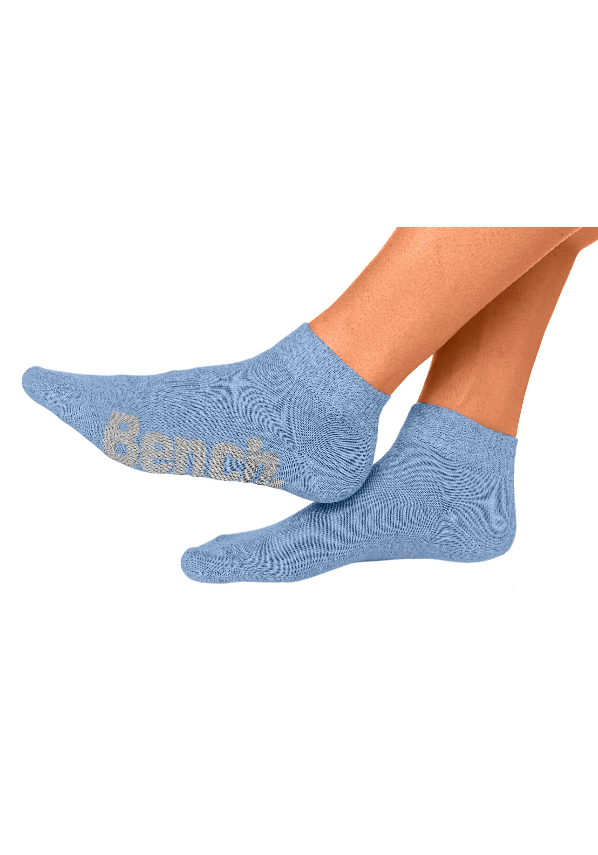 Bench. Kurzsocken (Set, 3-Paar) mit bequemen Rippbündchen
