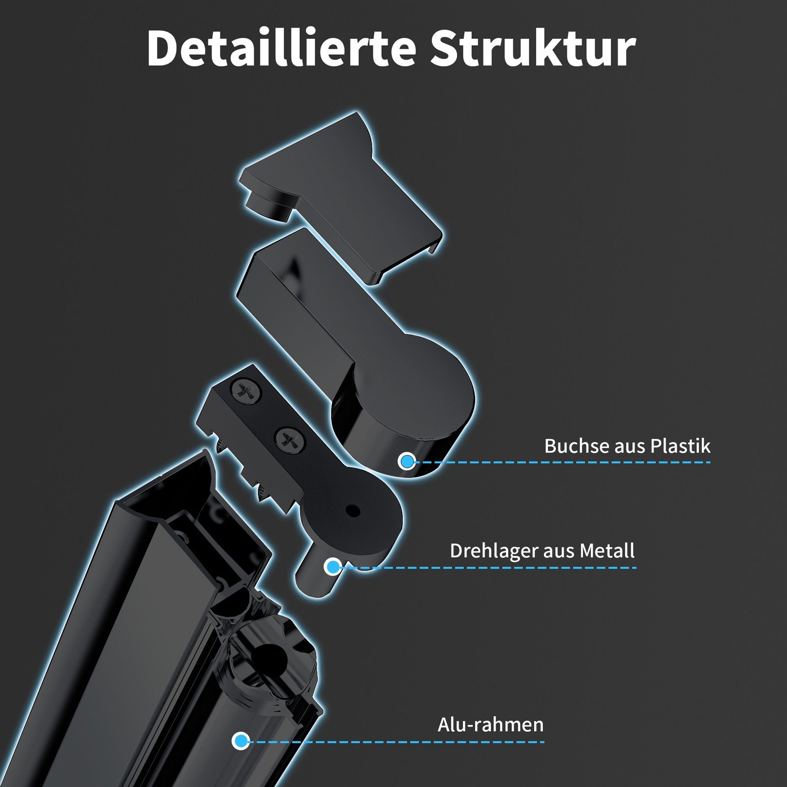 Boromal Badewannenfaltwand Badewannenaufsatz Duschwand 3-teilig Schwarz Faltbar 120cm-130cm, Einscheibensicherheitsglas, 6mm ESG Sicherheitsglas klarglas