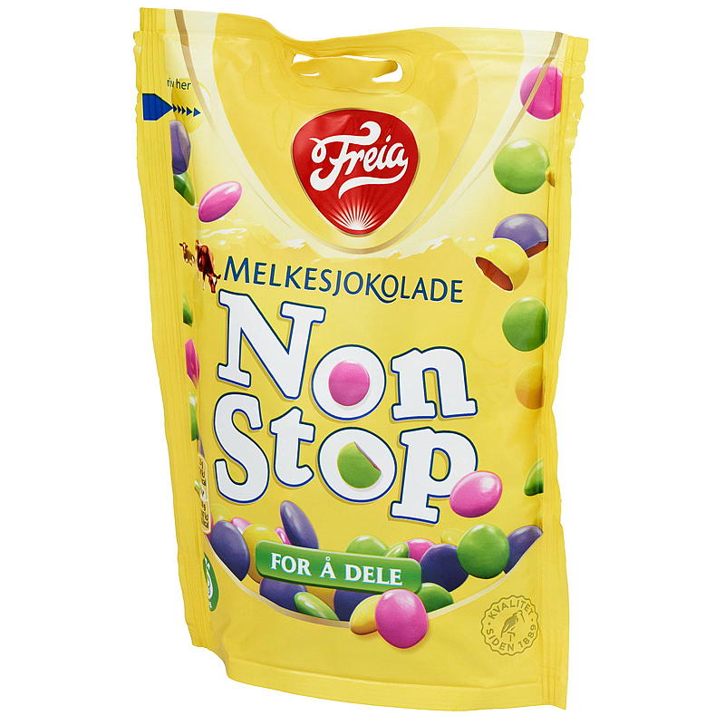 Freia Non Stop 180 g melkesjokolade