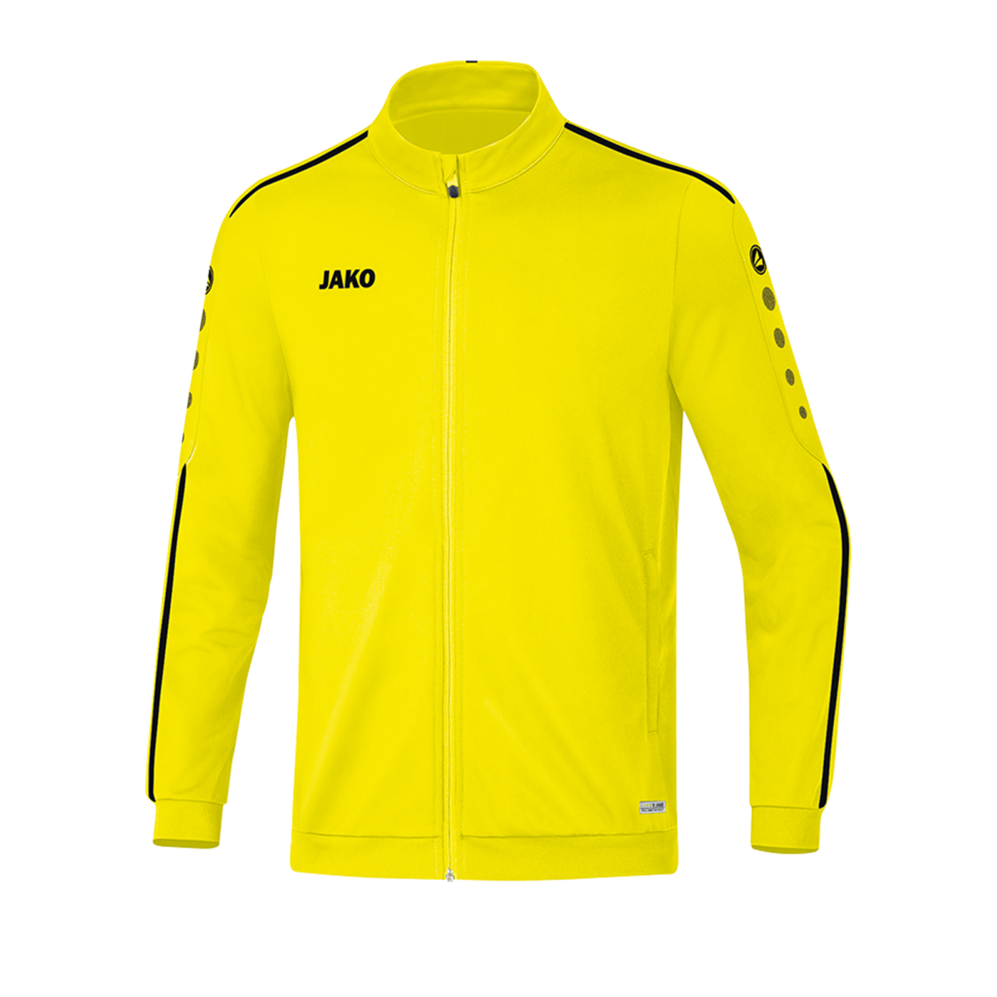 Jako Striker 2.0 Polyesterjacke Gelb Schwarz F33