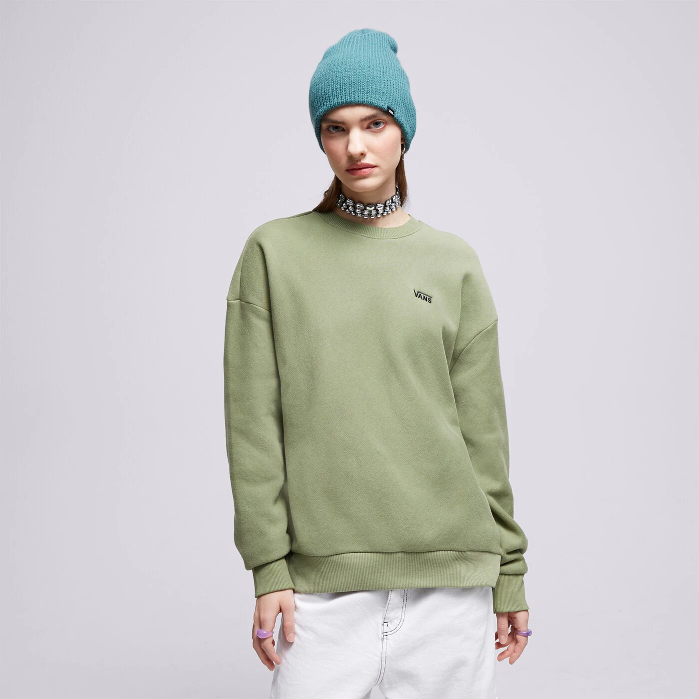 VANS SWEATSHIRT COMFYCUSH ESSENTIAL CREW Grün