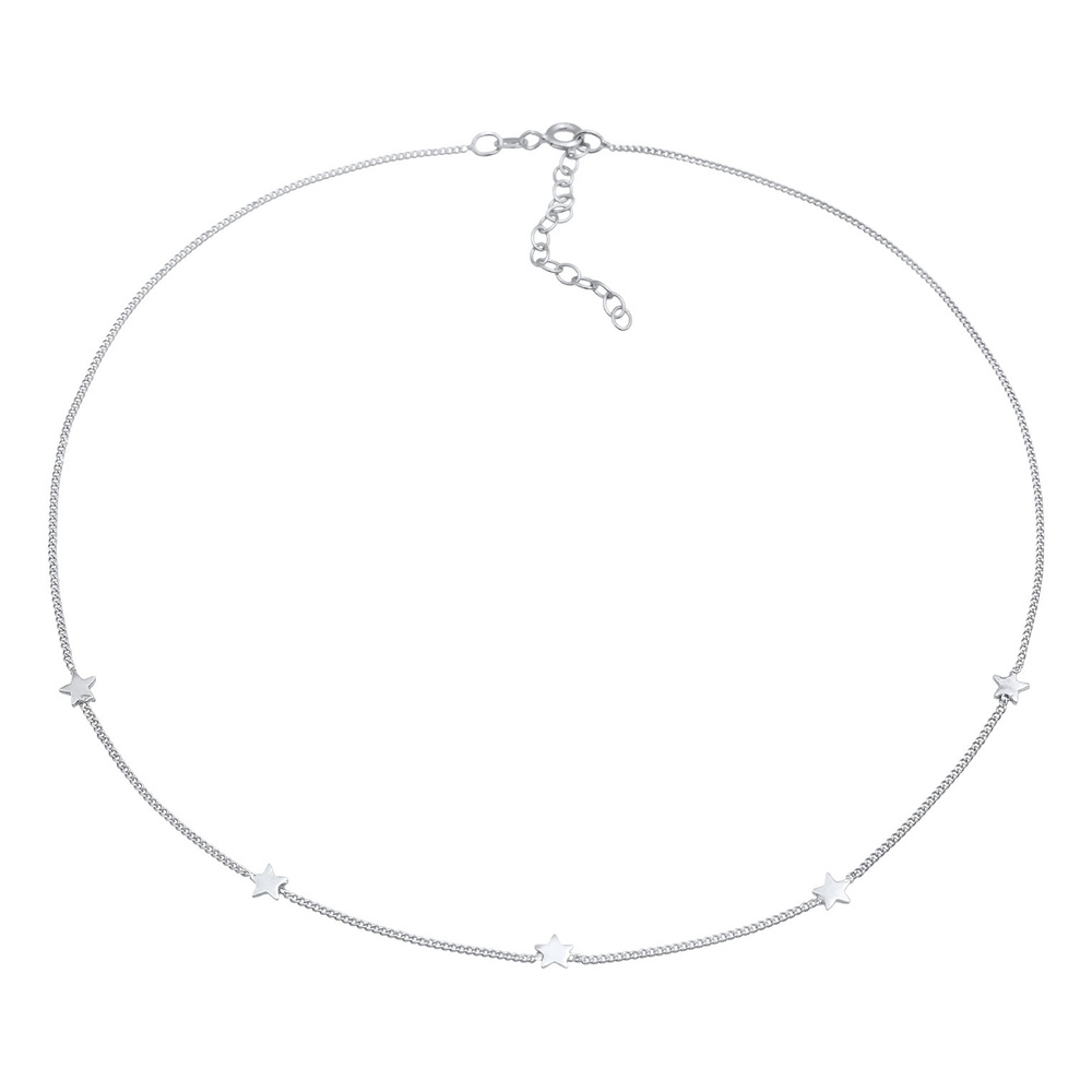 Elli Elli Collier Choker femme étoile Astro tendance en argent sterling 925 collier