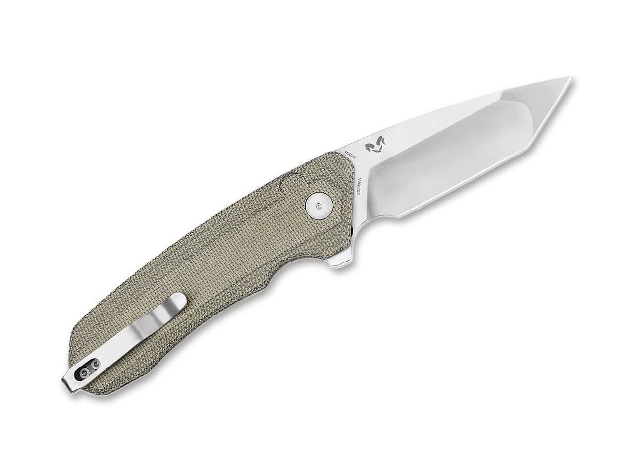 Mad Tanto Micarta Green