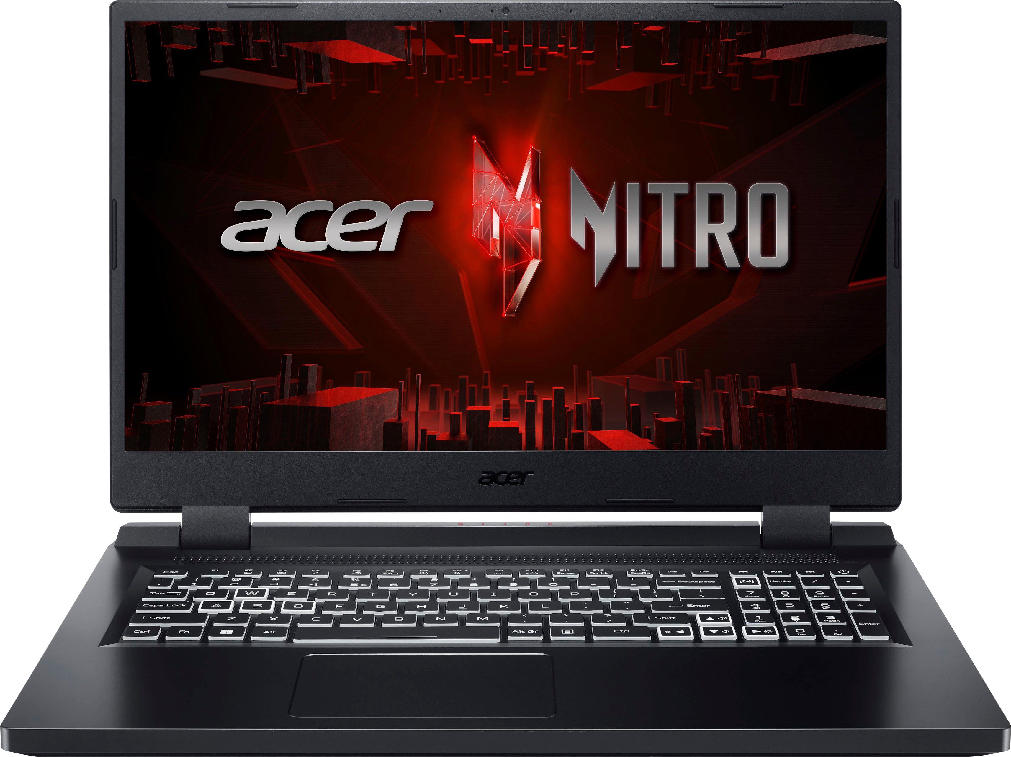 Acer Nitro 5 AN517-55-96S6 Gaming-Notebook (43,9 cm/17,3 Zoll, Intel Core i9 12900H, GeForce RTX 4060, 1000 GB SSD, Thunderbolt™ 4)