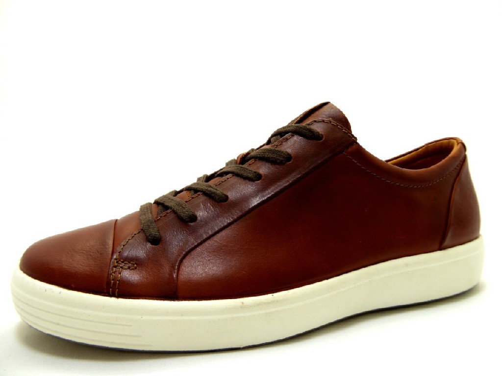 ECCO Freizeit Schnürer braun ECCO SOFT 7 M