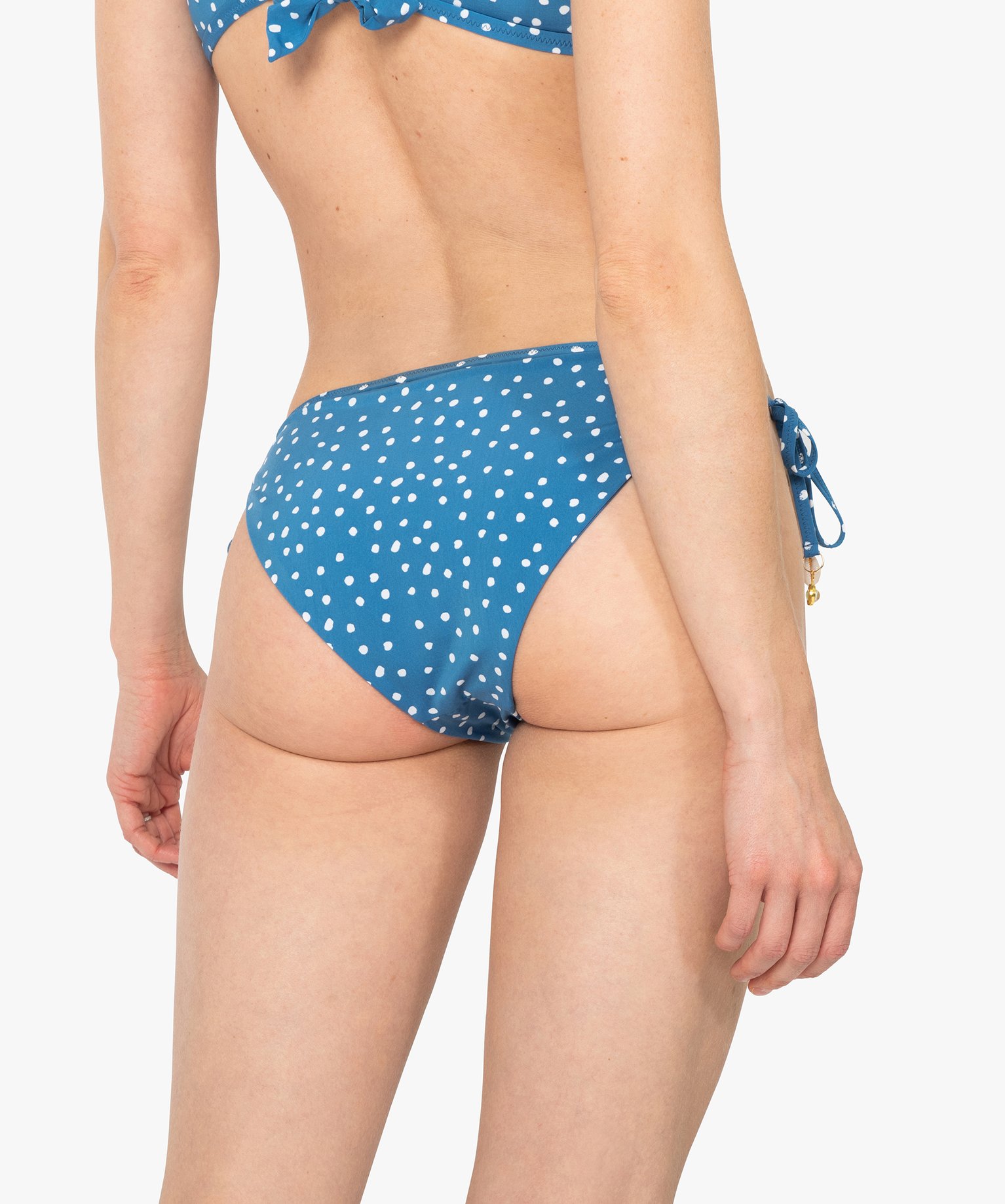 Bas de maillot de bain femme à pois imprime | GEMO